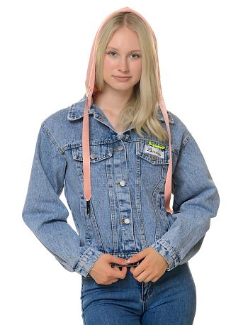 Куртка женская джинсовая с капюшоном AnFeiya 12001 купить недорого Совместные покупки
